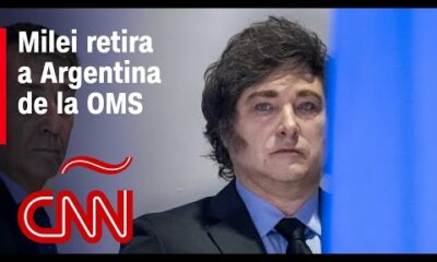 Javier Milei retira a Argentina de la OMS