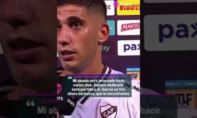 La emotiva declaraciÃ³n de Leonel Pico, volante de Platense