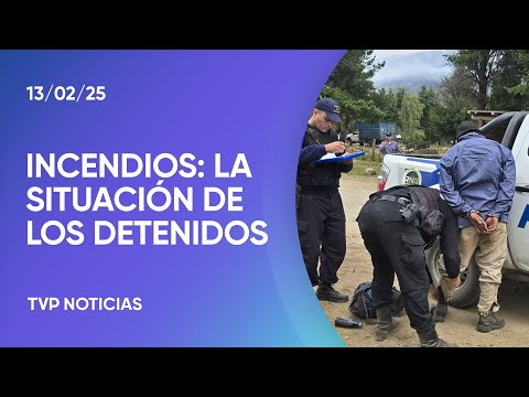 La situación de los detenidos por incendios en la Patagonia