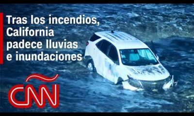 Las primeras imágenes de las fuertes lluvias e inundaciones en California