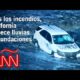 Las primeras imágenes de las fuertes lluvias e inundaciones en California