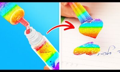 ¡MANUALIDADES ARCOÍRIS PARA REGRESAR A CLASES QUE NECESITAS 🤩🌈