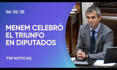 Martín Menem habló tras la media sanción a la suspensión de las PASO