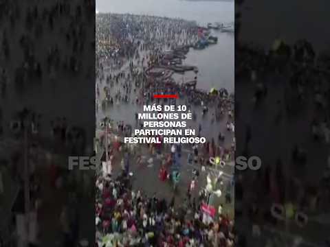 Más de 10 millones de personas participan en festival religioso