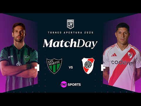 Matchday EN VIVO – San MartÃ­n de San Juan vs. River – Fecha 7 Torneo Apertura 2025