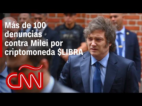 Milei es acusado de fraude en Argentina por la promoción de la criptomoneda $LIBRA