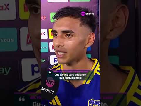 Milton Delgado, la figura de Boca en el triunfo ante Aldosivi, hablÃ³ sobre lo que le pide Gago