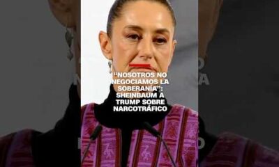 “Nosotros no negociamos la soberanía”: Sheinbaum a Trump sobre narcotráfico