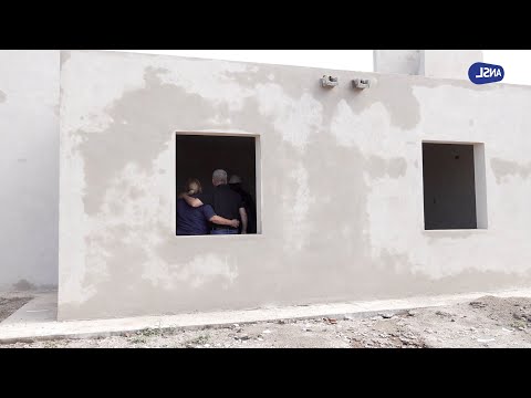 Palabras de Claudio Poggi en 500 viviendas sur