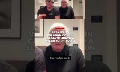 Pasajeros volaron con un cadáver junto a ellos en un avión