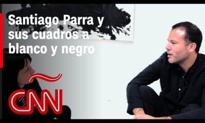 Pigmentos y tonos blanco y negro hacen parte del universo del artista Santiago Parra