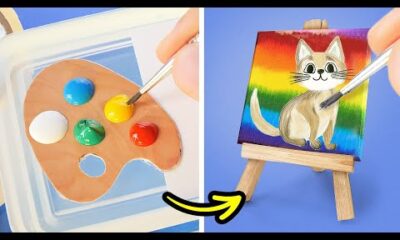 PINTURAS SATISFACTORIAS 🎨😍 IDEAS DE ARTE Y TÉCNICAS DE DIBUJO