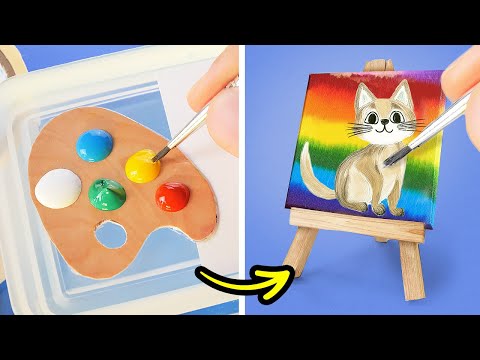 PINTURAS SATISFACTORIAS 🎨😍 IDEAS DE ARTE Y TÉCNICAS DE DIBUJO PINTURAS SATISFACTORIAS 🎨😍 IDEAS DE ARTE Y TÉCNICAS DE DIBUJO