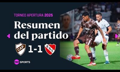 PLATENSE e INDEPENDIENTE EMPATARON con DOS GOLES EN CONTRA | #Platense 1-1 #Independiente | Resumen