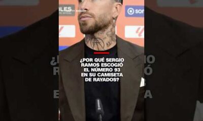 ¿Por qué Sergio Ramos escogió el número 93 en su camiseta de Rayados?