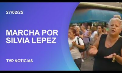 Reclaman Justicia por el asesinato de Silvia Lepez en Vicente López