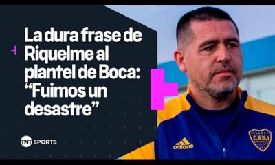 Riquelme picante tras la derrota de #Boca: “Fuimos un desastre”