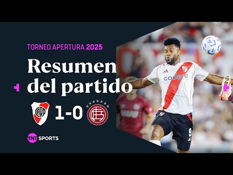 RIVER DERROTÃ A LANÃS con GOL DE BORJA y un ARMANI SUBLIME | #River 1-0 #Lanus | Resumen