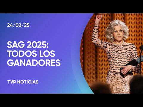 SAG Awards 2025: las estrellas del cine y la TV desfilaron en la alfombra roja