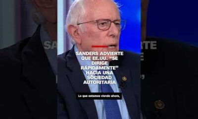 Sanders advierte que EE.UU. “se dirige rápidamente” a una sociedad autoritaria