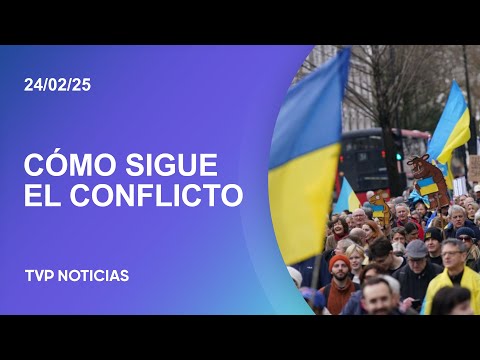 Se cumplen 3 años de la guerra entre Rusia y Ucrania Se cumplen 3 años de la guerra entre Rusia y Ucrania