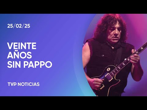 Se cumplieron 20 años de la muerte de Pappo, un ícono del rock nacional