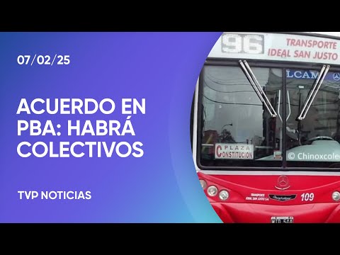 Se levantó el paro de colectivos en PBA anunciado para este domingo Se levantó el paro de colectivos en PBA anunciado para este domingo