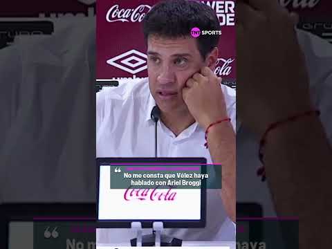 Seba DomÃ­nguez no quiso expresarse sobre los rumores que indicarÃ­an que VÃ©lez le busca un reemplazo