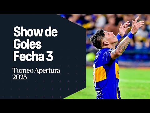 SHOW DE GOLES â½ | Fecha 3 – Torneo Apertura 2025