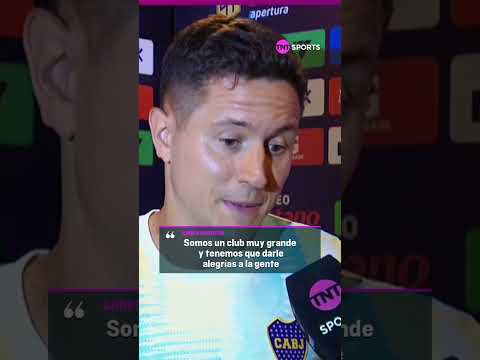 “SOMOS UN CLUB MUY GRANDE Y TENEMOS QUE DARLE ALEGRÃAS A LA GENTE”