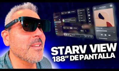 StarV View estos lentes proyectan una pantalla de 188 pulgadas, una locura!