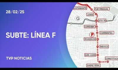 Subte F: así es el proyecto para construir la nueva línea en la Ciudad