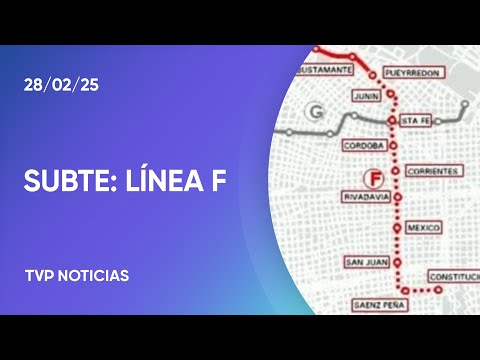 Subte F: así es el proyecto para construir la nueva línea en la Ciudad