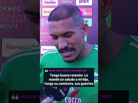 “TENGO MUY BUENA RELACIÃN CON EL DIBU”