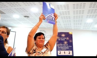 Testimonios de adjudicatarios de vivienda social