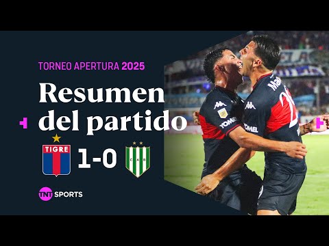 TIGRE DERROTÃ a BANFIELD y es PUNTERO de su zona | #Tigre 1-0 #Banfield | Resumen
