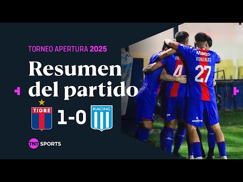 TIGRE SE IMPUSO a un RACING alternativo | #Tigre 1-0 #Racing | Resumen