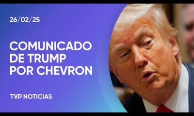 Trump canceló el acuerdo petrolero con Venezuela