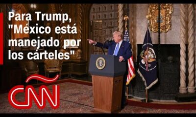 Trump evita responder a pregunta sobre los drones de la CIA en México