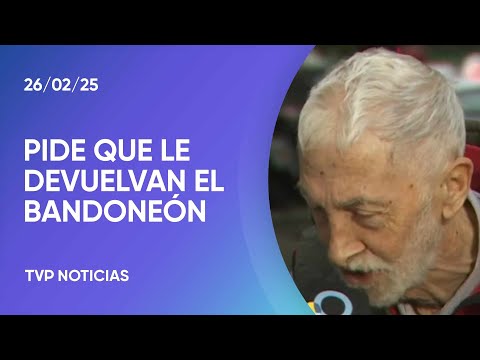 Un artista, víctima de un robo