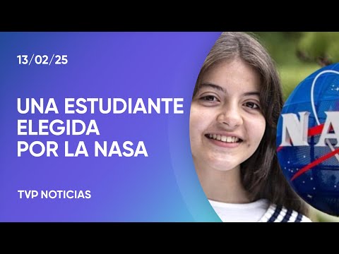 Una estudiante mendocina participará de un proyecto de la NASA Una estudiante mendocina participará de un proyecto de la NASA