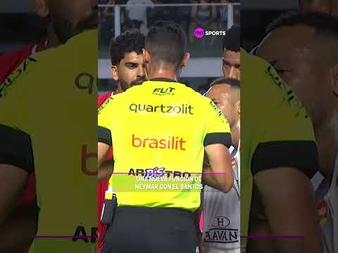 UNA NUEVA FUNCIÃN DE NEYMAR ð©ð Lujos, asistencias, avivada, enojo y amarilla para el diez del Santos