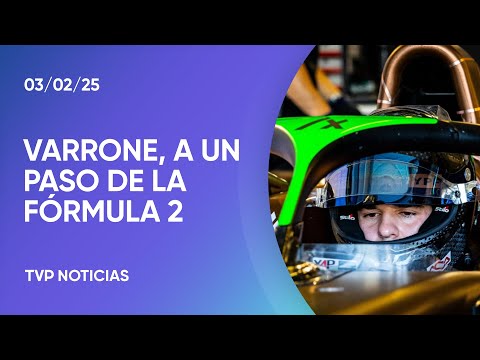 Varrone se ilusiona con correr en la Fórmula 2 Varrone se ilusiona con correr en la Fórmula 2