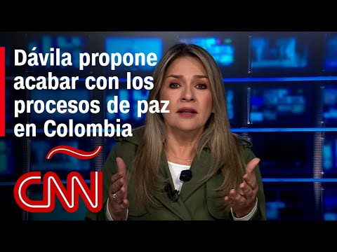 Vicky Dávila dice que acabará con los procesos de paz si llega a la presidencia de Colombia Vicky Dávila dice que acabará con los procesos de paz si llega a la presidencia de Colombia