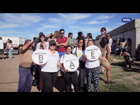 Visita de Obra de viviendas con preadjudicatarios de Villa Mercedes
