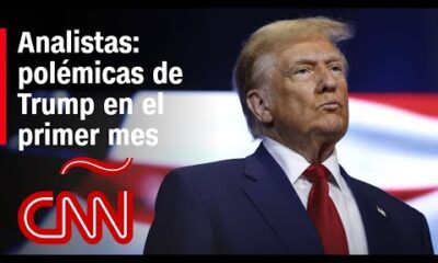 A un mes de gobierno estas son las polémicas de Trump, según analistas