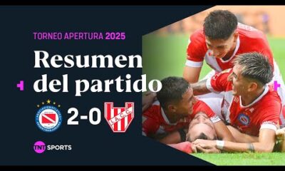 ARGENTINOS DERROTÃ a INSTITUTO y es PUNTERO e INVICTO | #Argentinos 2-0 #Instituto | Resumen