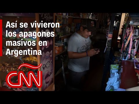 Así se vivieron los apagones masivos que afectaron a cientos de miles en Argentina