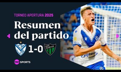 Â¡VÃLEZ VOLVIÃ AL GOL Y AL TRIUNFO ANTE SAN MARTÃN! | #Velez 1-0 #SanMartinSJ | Resumen