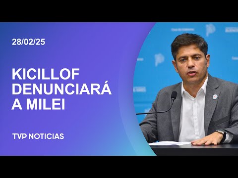 Axel Kicillof le contestó a Javier Milei